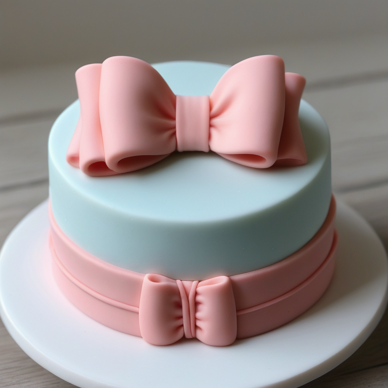 how to make a fondant bow