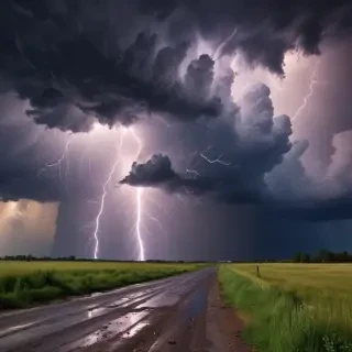 thunderstorm wallpaper