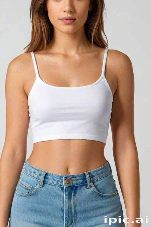 crop top mock up