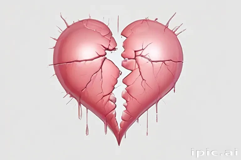 broken heart transparent