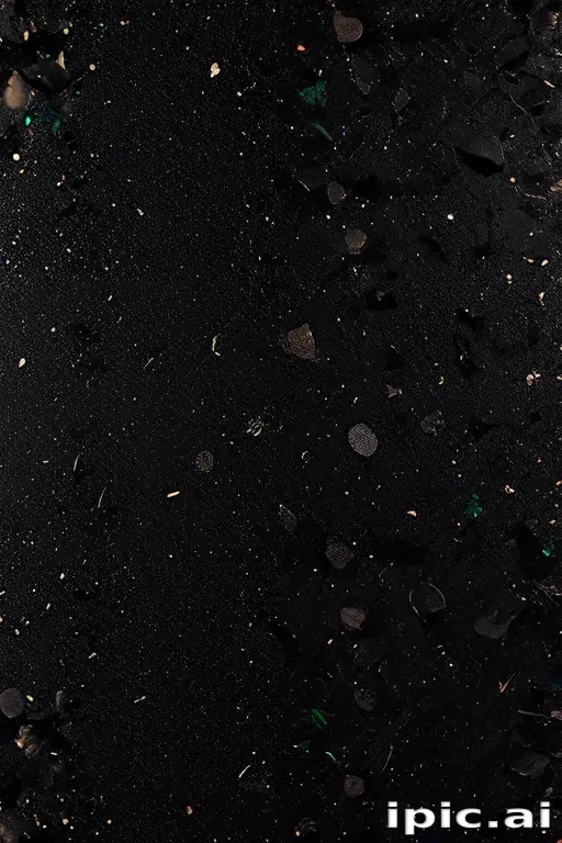 black and glitter background