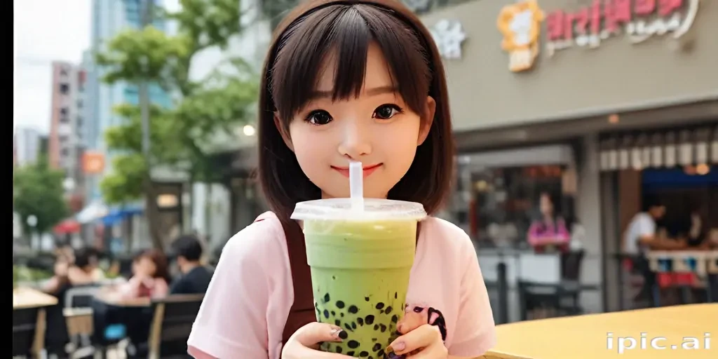 bubble tea cute