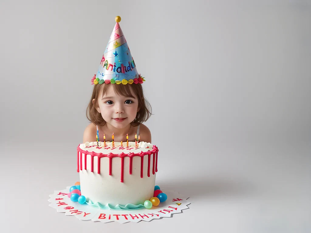 transparent background birthday hat
