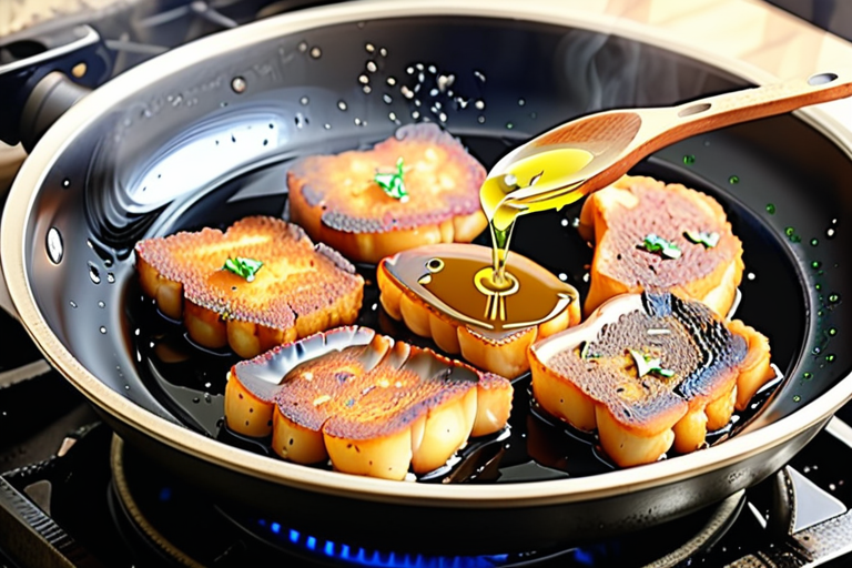 miracle of the oil pan fried dish