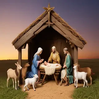 manger scene images free