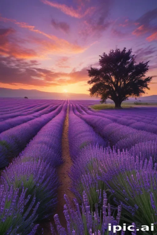 lavender phone background