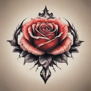 rose tattoo png