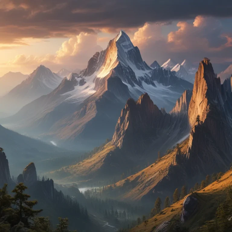 mountains transparent