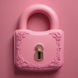 pink lock screen