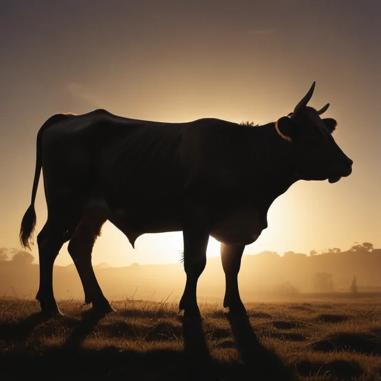 cow silhouette