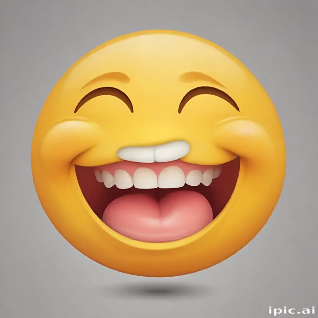 laugh emoji transparent