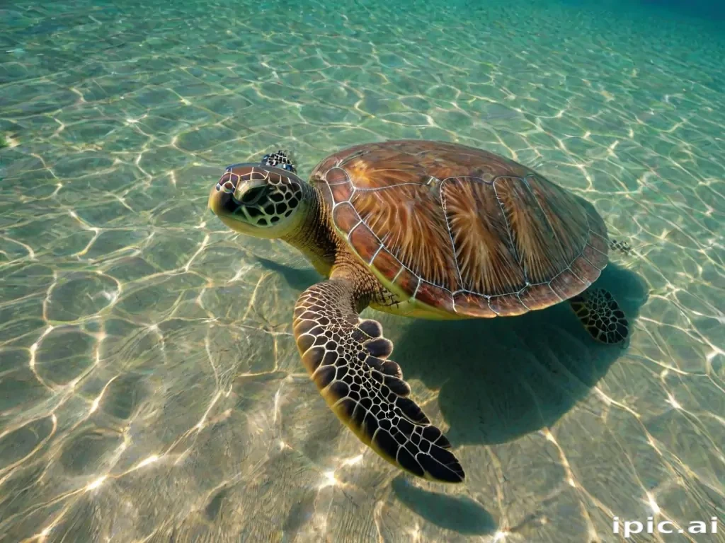 sea turtle desktop background