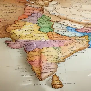 map of india