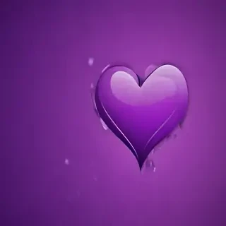 heart purple wallpaper
