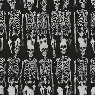 skeleton background