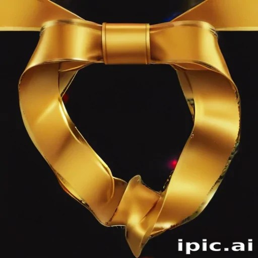 gold ribbon clipart