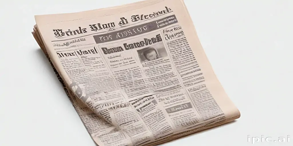 newspaper transparent