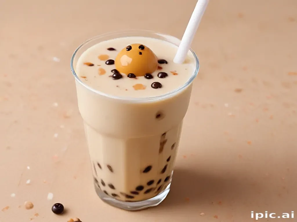 milk tea boba wallpaper