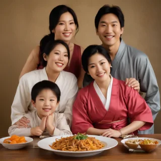 free use asian family