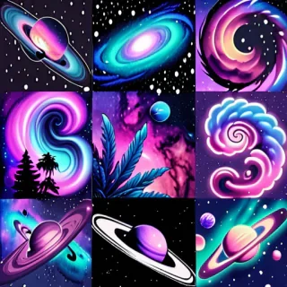 galaxy aesthetic