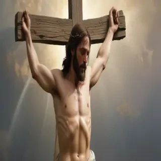 jesus on the cross picture