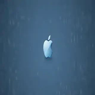 iphone blue wallpaper