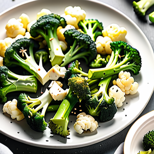 air fryer broccoli and cauliflower