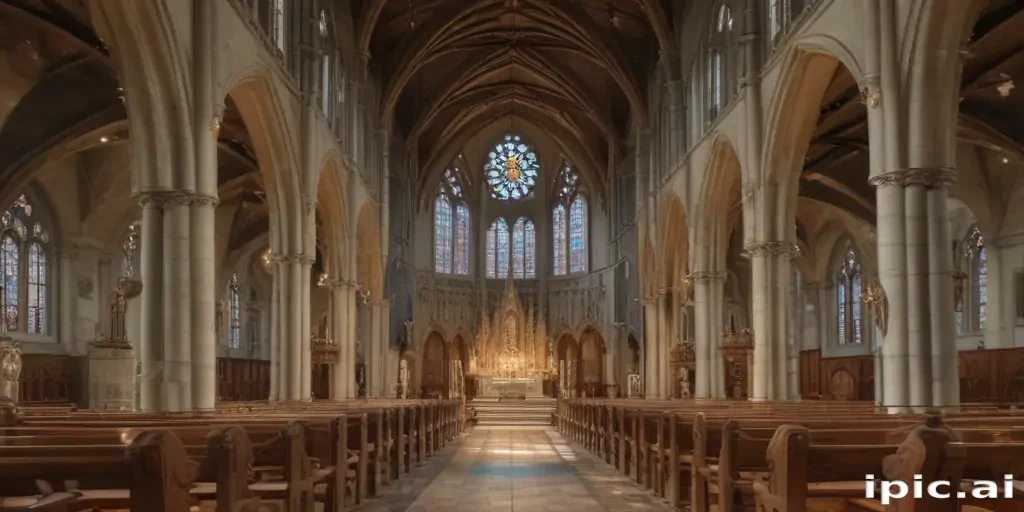 church drawing