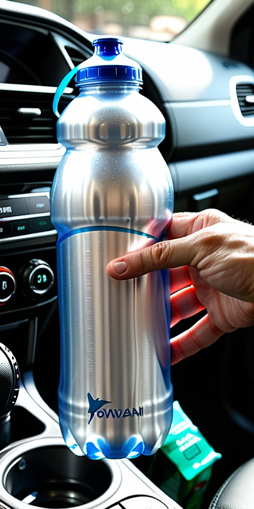 large water bottle that fits in cup holder