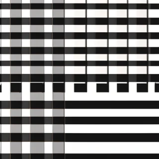 black and white checkered background