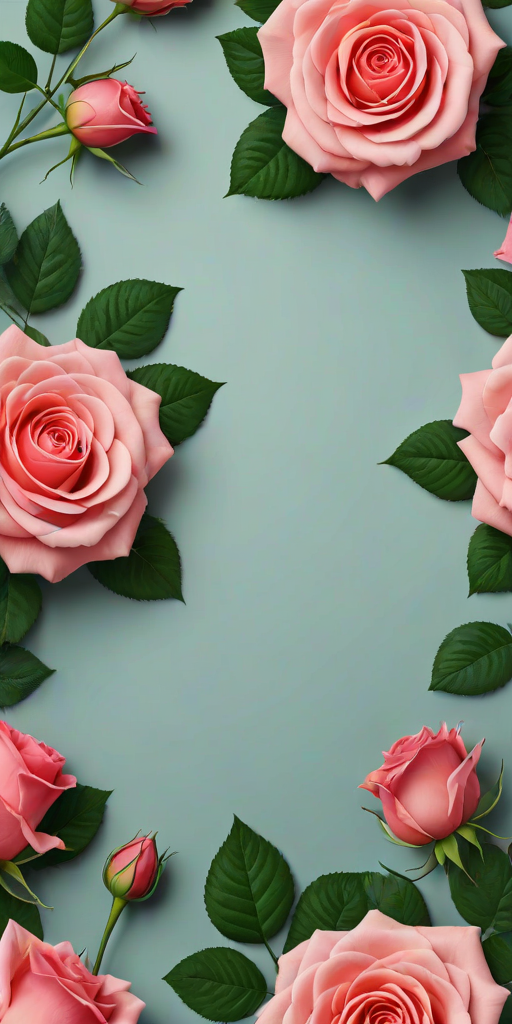 roses background
