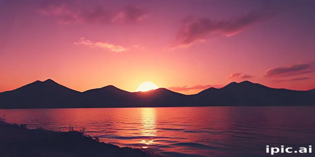 sunset aesthetic wallpaper