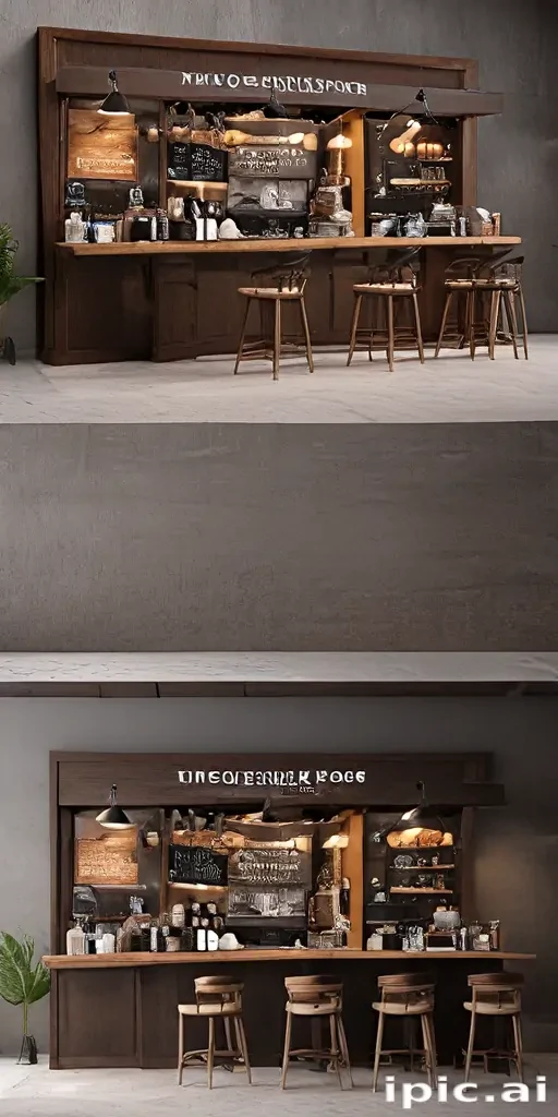 coffee shop mockup