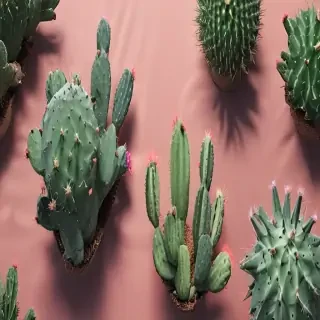 aesthetic cactus wallpaper