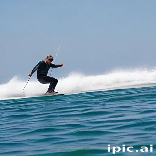 water skiing