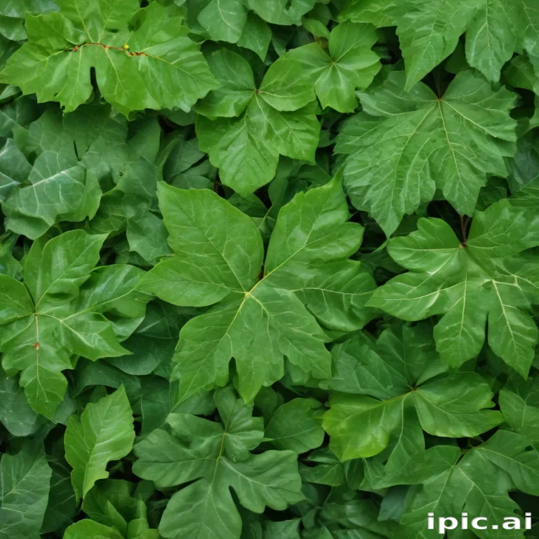 leaf background green