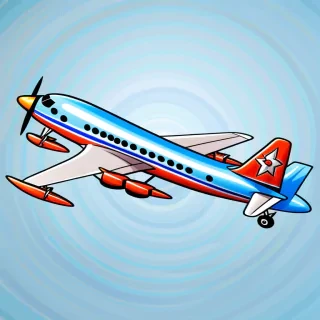 plane cartoon png