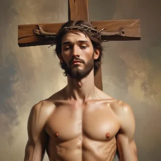 image christ on the cross