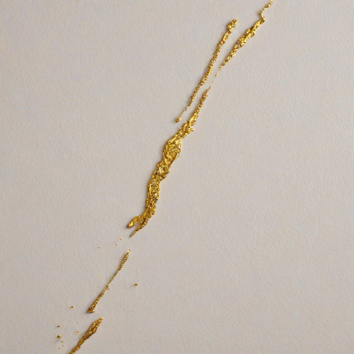gold line png