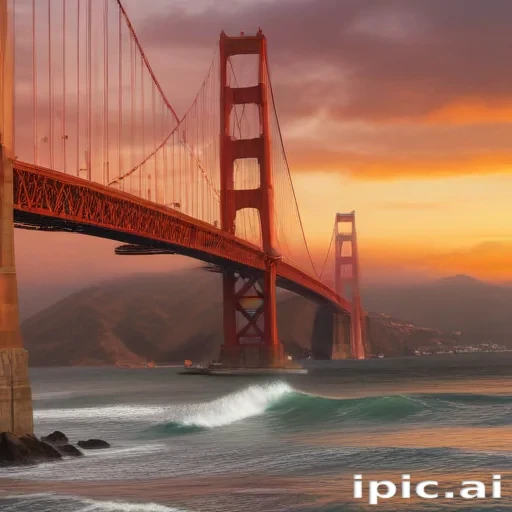 clipart golden gate bridge