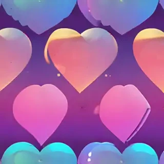 rainbow heart png