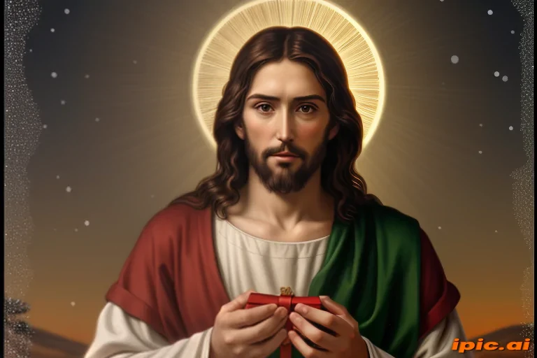 jesus at christmas images