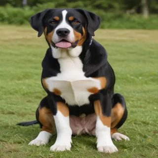greater swiss mountain dog