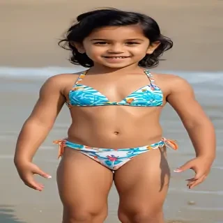 indian kid bikini