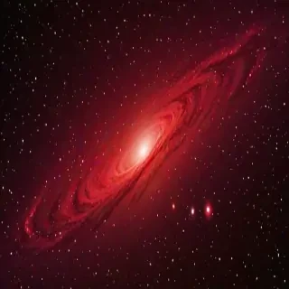 galaxy red wallpaper