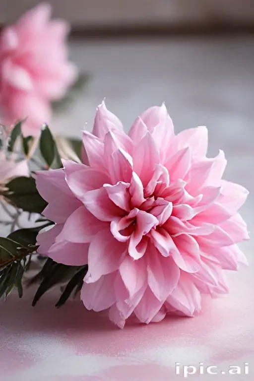 pink winter background