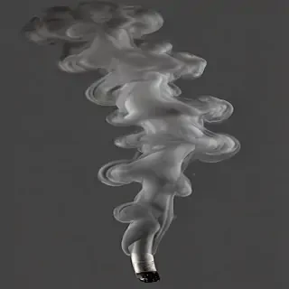 smoke no background