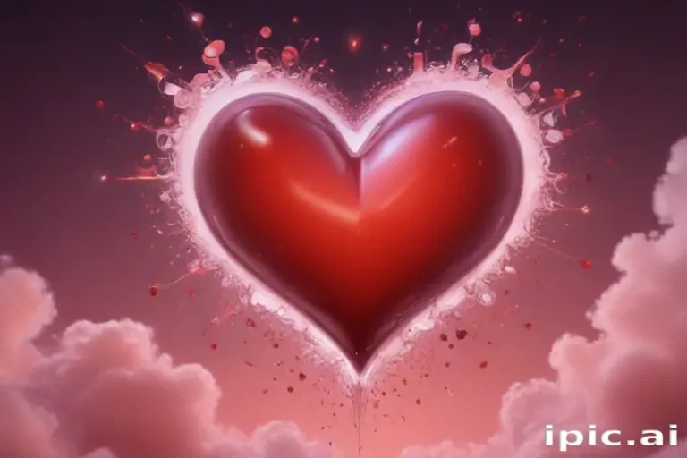 heart background aesthetic
