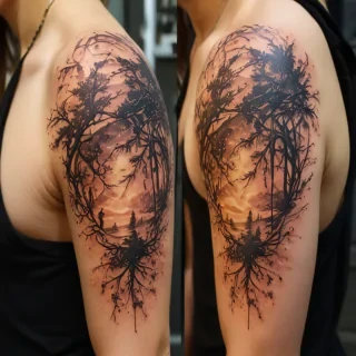 background tattoo