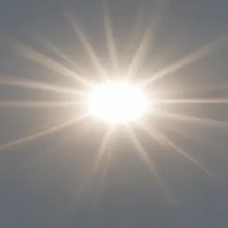 transparent sun
